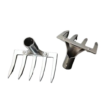 Wooden Handle Garden Rake for Ground Cultivation