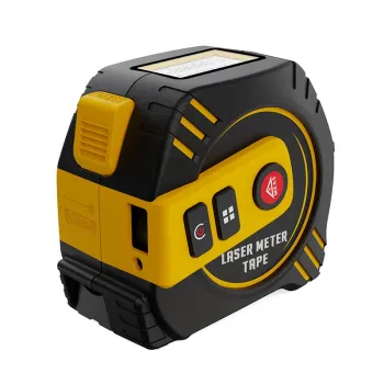 Customizable Mini Self-Locking Steel Tape Measure with Laser and 5m Retractable Length, Branded with Logo