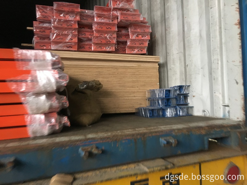 Shelf Support Bar and Plywood