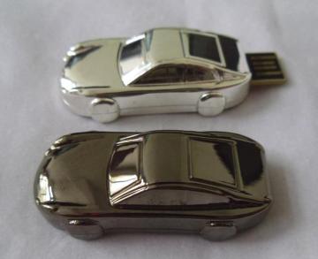 Customized Metal Silver Card USB Flash Memory