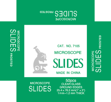 7105 Frosted Micro Slides
