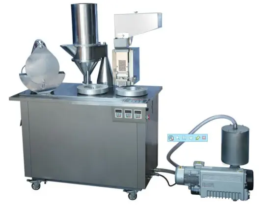 Semi automatic capsule filling machine