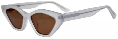 C1 Acetate Frame Translucent White