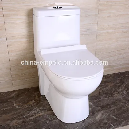 one Piece Washdown /siphonic Toilet Factory S/P Trap UF /PP Soft Closing Cover toilet tank toilet chair s-trap toilet ET211