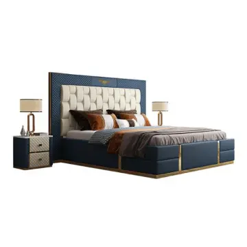 Modern King Bed Room Furniture Set - Wooden Bedroom Furniture for Sale
