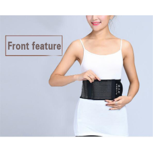 Tourmaline self heating back waist belt band