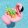 Flamingo Inflatable Drink Holder Drink Pool floats Cup