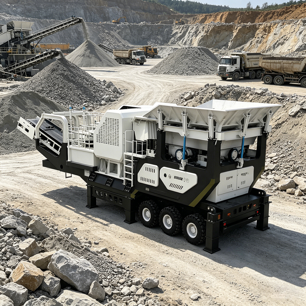 diesel driven jaw crusher