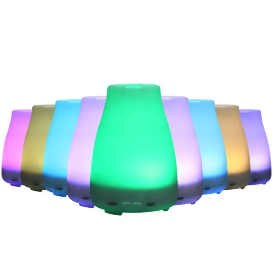 100ml LED Light Portable Essential Oil Humidifier Diffuser