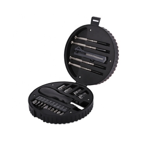 tire shapepromotional hand tool set and tool kit