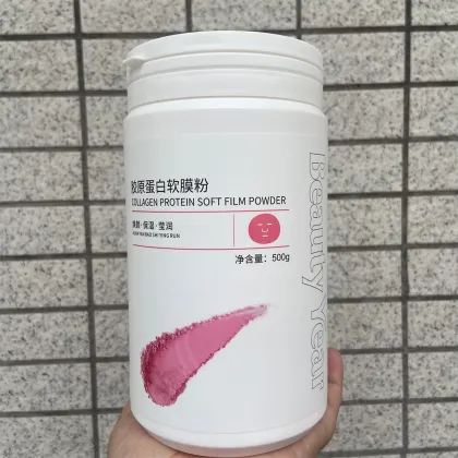 Soft Mask Powder for Skin Care - Pink Clay Mask Powder for Beauty Salon Facial Treatments