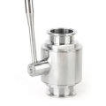 Stainless Steel Sanitary Straight Clamp Ball Valve