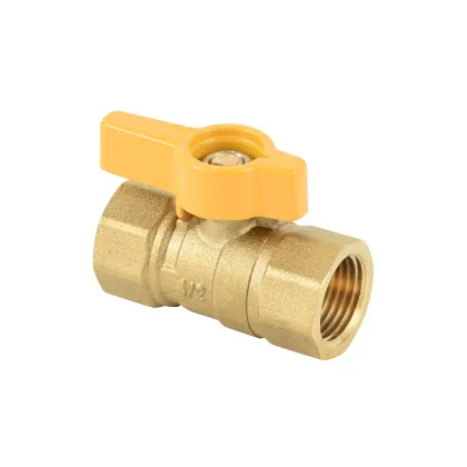 Forge Fip x Fip brass gas ball valve