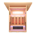 Canada Hemlock Double Far Infrared Sauna