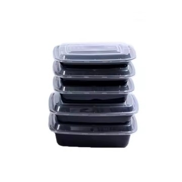 Giảm giá bán buôn vào ngày 16/12/24 oz hộp đựng thức ăn hình chữ nhật với nắp đậy - hộp đóng gói dùng một lần số lượng lớn