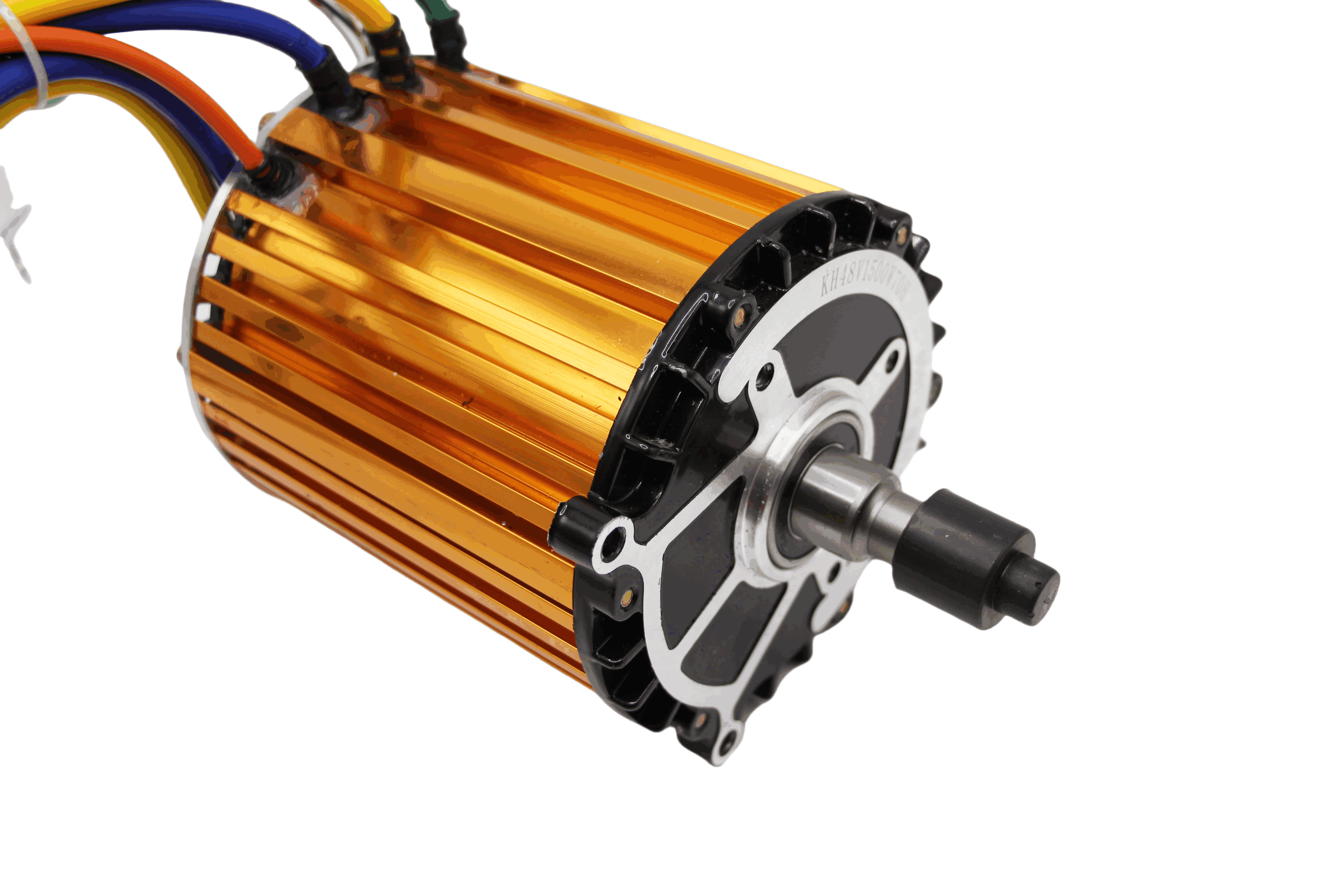 DC motor with three phase design