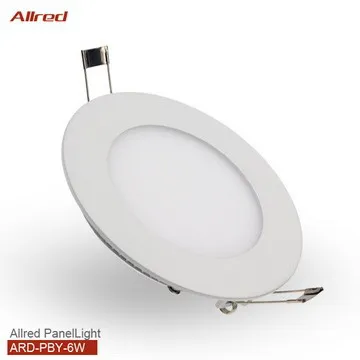 Ultra slim 6W Flat LED Panel light