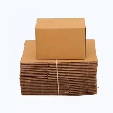 Corrugated Paper Cardboard Carton Packaging Box Storage Custom Size And Logo Printing