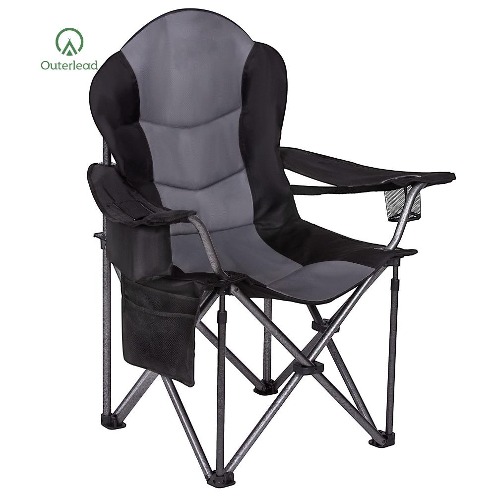 Cadeira de dobramento externo externo Logotipo personalizado 600D Fabric