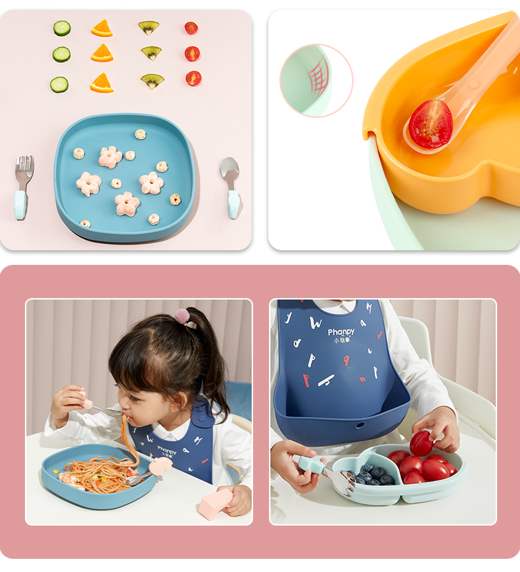 Silicone Baby Plate Suction