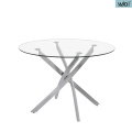 Modern Coffee Table Fashion Simple Classic Glass Round Table Supplier