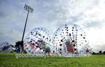 Human sized soccer bubble ball/sports Bubble Soccer inflatables knockerball