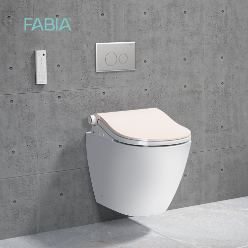 Wall Mounted Smart Bidet P Trap Intelligent Toilet