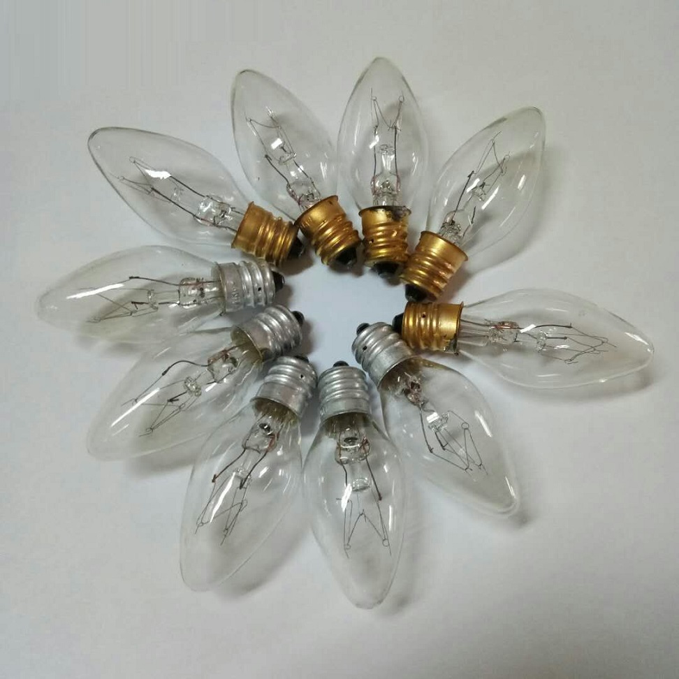 C7 C9 Incandescent light bulbs (6)