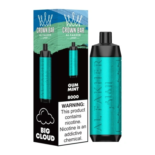 Chine Al Fakher Crown Bar 8000 vape jetable Espagne Fabricants