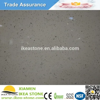 Crystal White Engineered Caesar Quartz Stone