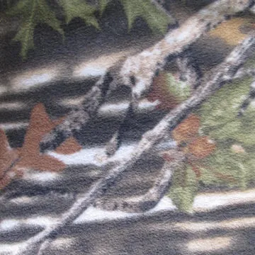 Fleece fabric, 100% polyester, one-/two-side brushed, 280gsm, printed, available in various weights