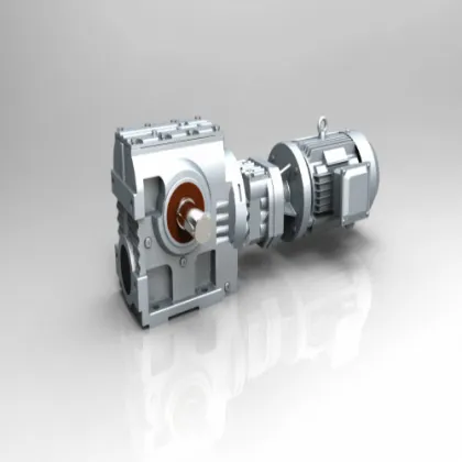 S Series Solid Helical Shaft Worm Speed Gearbox