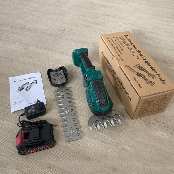 Cordless 2-in-1 Grass Shear & Hedge Trimmer with Long Pole