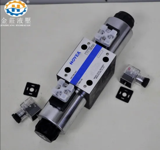Hydraulic solenoid valve for industrial equipment