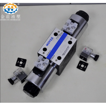 Hydraulic solenoid valve for industrial equipment