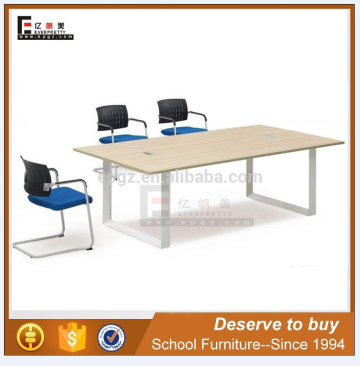 3 Seats Small Meeting Table Manager Meeting Table with Chairs