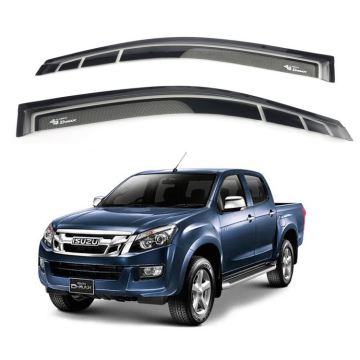 Isuzu DMAX 2014 2D Black Mesh Bumper Sun Soisor