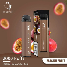 GunnPod 2000 ширхэг вапын уурын уур хилэн