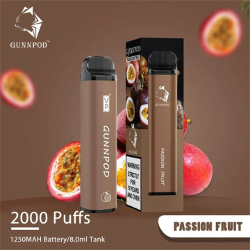 Gunnpod 2000 Puffs Vape Vaporizer