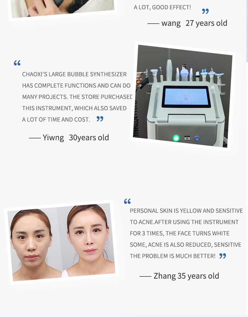 hydro skin peeling machine for beauty clinic