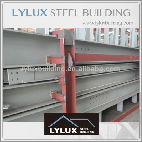 Welding heavy steel H beam prefabricated steel column