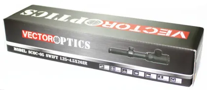 Vector Optics Swift 1.25-4.5x26IR Hunting Riflescope Long Eye Relief Fit Blaser