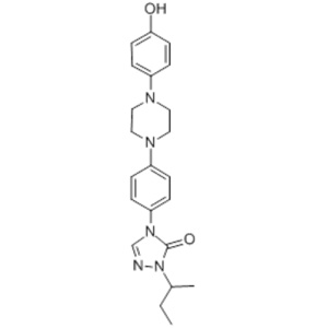 2,4-DIHYDRO-4-[(4-(4-HYDROXYPHENYL)-1-PIPERAZINYL)PHENYL]-2-(1-METHYLPROPYL)-3H-1,2,4-TRIAZOLE-3-ONE CAS 106461-41-0