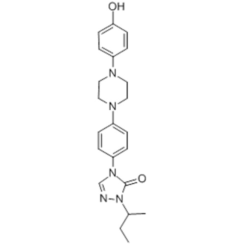 2,4- 다이 하이드로 -4 - [(4- (4- 하이드 록시 페닐) -1- 피 페라 지닐) 페닐] -2- (1- 메틸 프로필) -3H-1,2,4- 트리아 졸 -3- 온 CAS 106461-41 -0