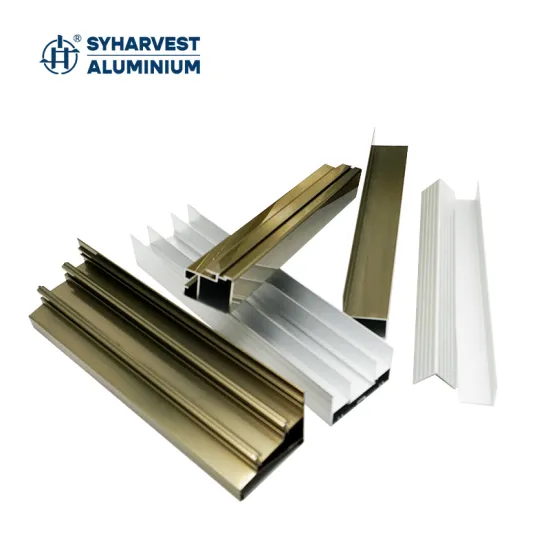 New A6063S-T5 Profile Aluminum Extrusion Powder Coated Handrail Profiles