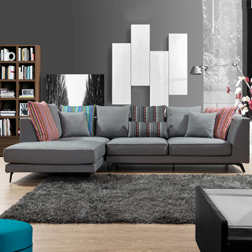 Sectional L Shape Sofa Set