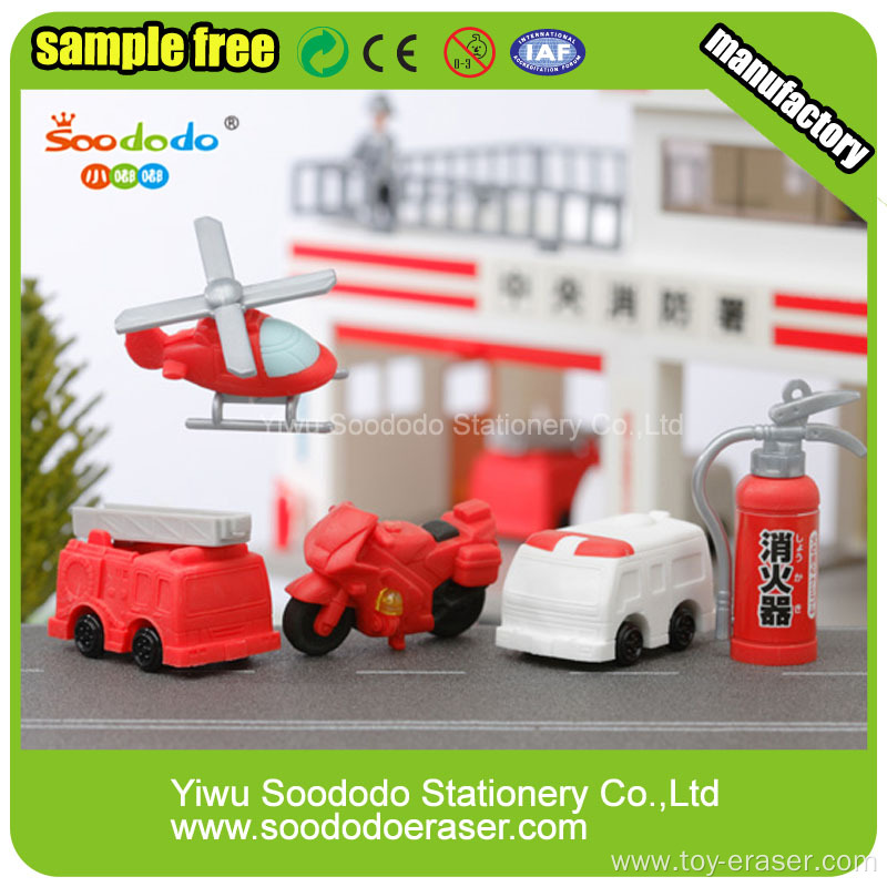 Wholesale Novelty 3D Shaped Eraser Preschool Educational Toys For Kids