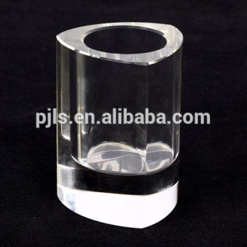 Crystal pen holder,silicon pen holder,Mini DIY puzzle silicon pen holder with brick design