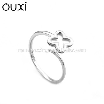 OUXI 2014 summer Fashion ring silver 925 made with Zircons Y70057