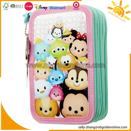 Tsum Tsum Deluxe 3 Layers Pencil Case